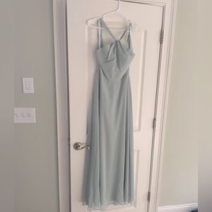 Mint green maxi dress